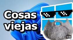 The old with a glass hehehe Meme Template