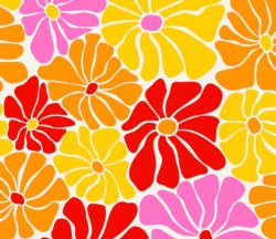 70s flowers Meme Template