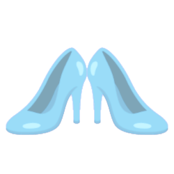 Glass Slippers (From Cinderella) Meme Template