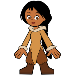 Nita The Inuk Human in Hero 108 Style Meme Template