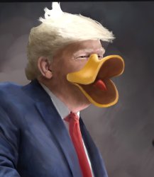 trump duck Meme Template
