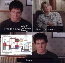 New or Steam Meme Template