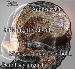 Pain agony even Meme Template