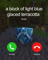 Minecraft Glazed Terracotta Meme Template