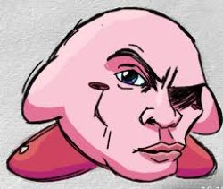 kirby mewing Meme Template