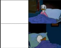 Donald duck wake up picture template Meme Template