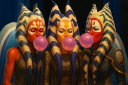 Togruta Bubble Gum Council Meme Template