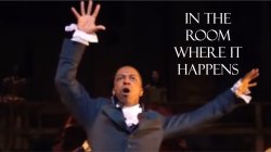 Room where it happens Meme Template