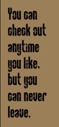 Hotel California-Eagles Meme Template