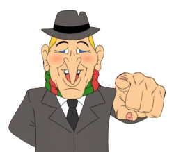 Jimmy Durante pointing Meme Template