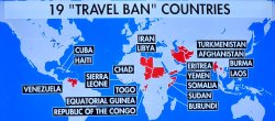 19 Travel Ban countries Meme Template
