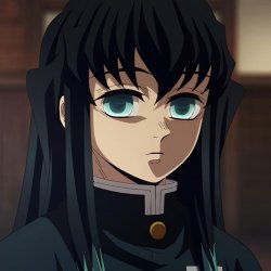 Muichiro's Glare Meme Template