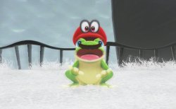 Frog Mario Odyssey Meme Template