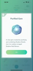 Pokemon GO Purified Gem Meme Template
