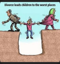 Divorce leads children to the worst places Meme Template
