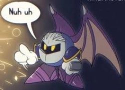meta knight "nuh uh" Meme Template
