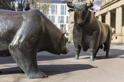 The Bull is the runner, and the Bear always submit! Meme Template