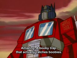 Transformers - A booby trap that actually catches boobies Meme Template
