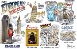 2015 version:  2050 European Vacation - Ben Garrison Meme Template