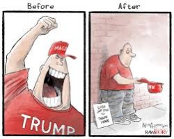 Maga yes no Meme Template