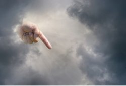 It's his fault Meme Template