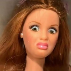 Disgust doll Meme Template