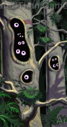 Eyes Watch From Trees Meme Template