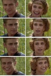 For the better right ? 6 panels Meme Template