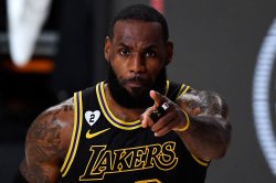 Lebron pointing you Meme Template