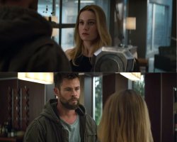 Thor captain marvel Meme Template