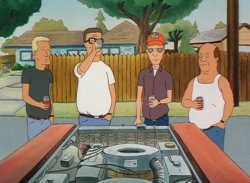 King of the hill truck Meme Template