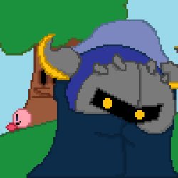 kirby and meta knight "having a good day" Meme Template