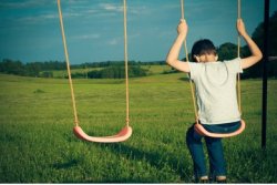 Sad kid swing Meme Template