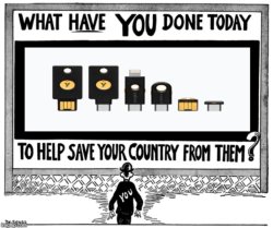 What Have You Done YubiKey Meme Template