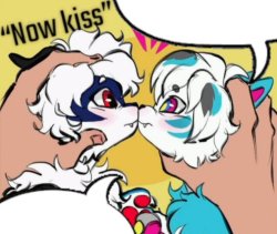 Posts above and below may now kiss :3 Meme Template