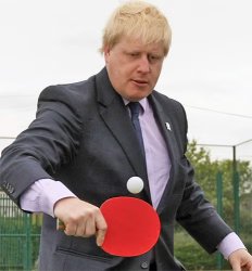 Boris Johnson Table Tennis Meme Template