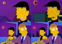 nimoy simpsons cosmic ballet Meme Template