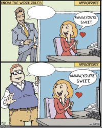 work rules both sweet Meme Template