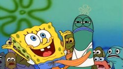 Spongebob Ripped Pants Lifeguard Meme Template