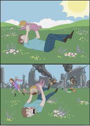 Baby perpective Meme Template