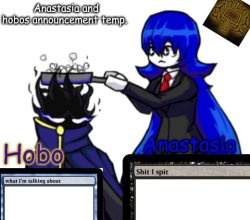 Anastasia and Hobo's shared temp Meme Template