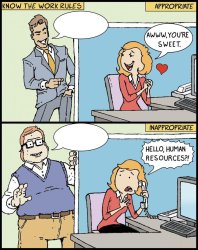 appropriate vs inappropriate Meme Template