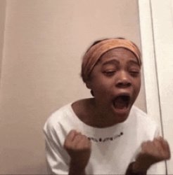 Girl screming Meme Template