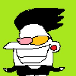 bad pixel drawing spamton Meme Template