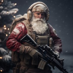 Tactical Santa 4 Meme Template