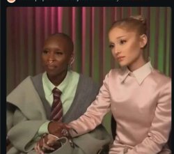 Ariana and Cynthia Meme Template