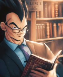 Vegeta lookin tuff Meme Template