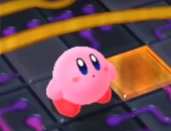 Kirby looking up Meme Template
