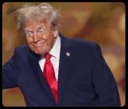 Trump Scared Meme Template