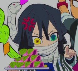 Obanai Getting Really mad Meme Template